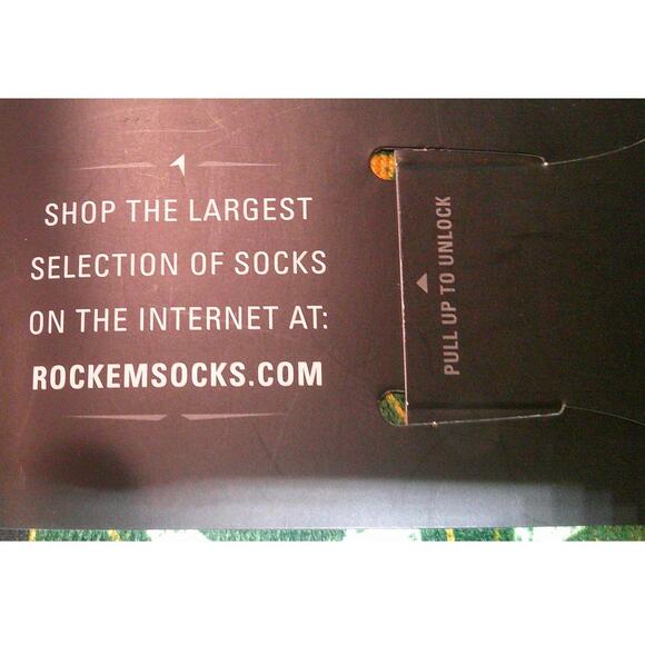 Rock Em - Green Bay Packers Socks Small/Medium - Picture 3 of 4